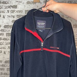 Abercrombie & Fitch | women 90’s vintage navy blue pullover sweatshirt